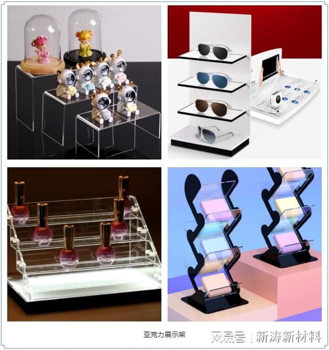 颜值与功能并存席卷各大卖场的亚克力展示架如何把握选材厚度？(图1)