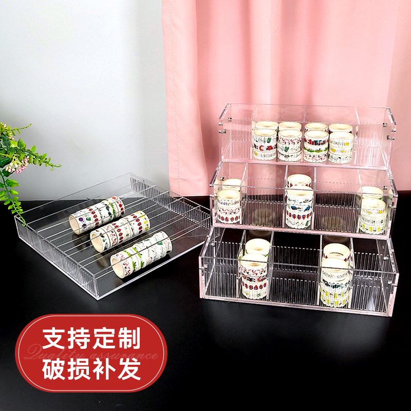 亚克力制品亚克力盒牌展示架厂家加工定制(图1)