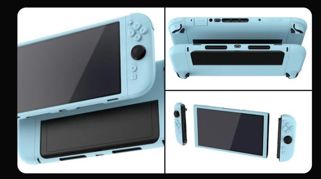 任天堂 Switch 2真机曝光：U形支架、磁吸Joy-Con接口(图7)