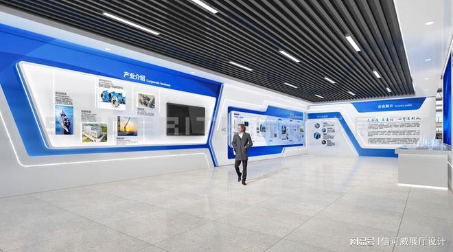 设备展厅设计案例-深圳信可威(图3)