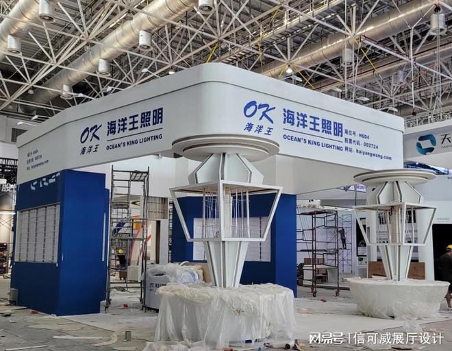 大型展会展位搭建案例-深圳信可威(图1)
