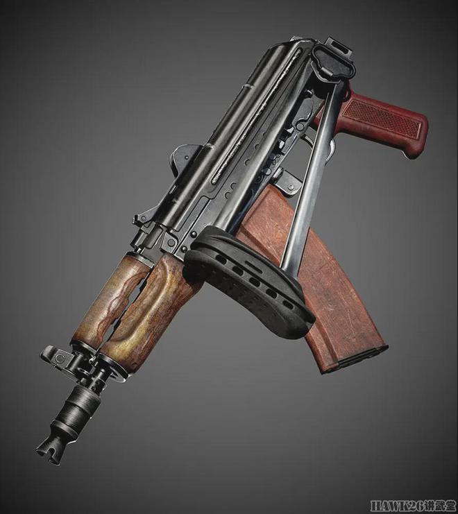 细看：AKS-74U短步枪3D模型 射击游戏的道具 精致还原以假乱真(图8)