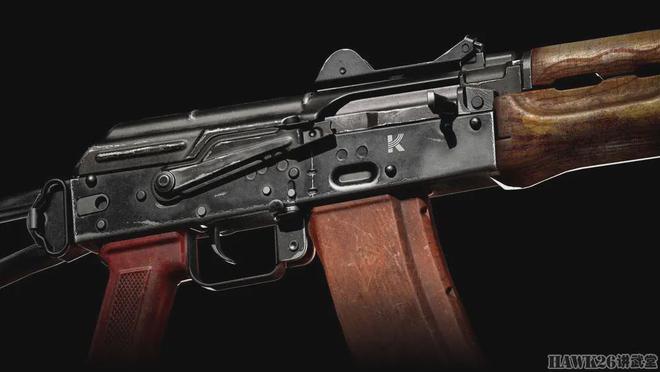 细看：AKS-74U短步枪3D模型 射击游戏的道具 精致还原以假乱真(图7)