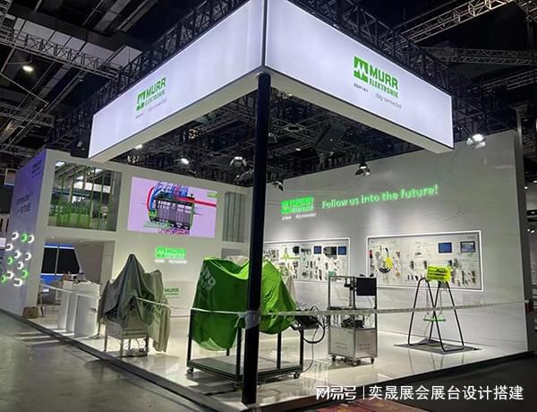 CMM深圳电子制造自动化资源展览会展台设计搭建(图5)