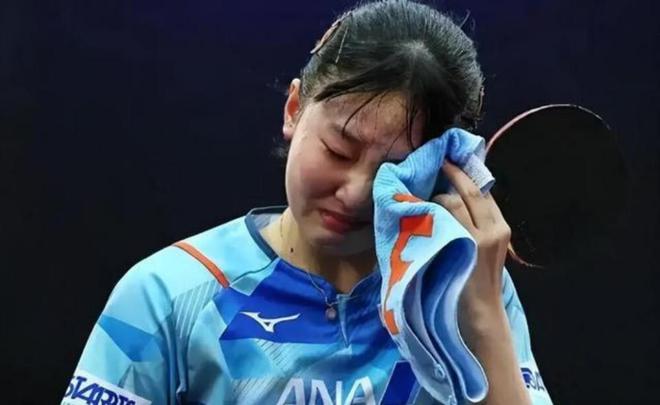 0-3日本张本美和被打哭WTT金奈站：携早田希娜女单冲冠(图5)