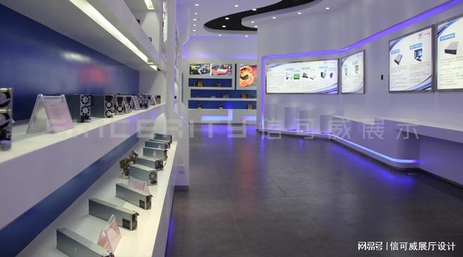 全案定制设计展厅设计方案-深圳信可威(图3)