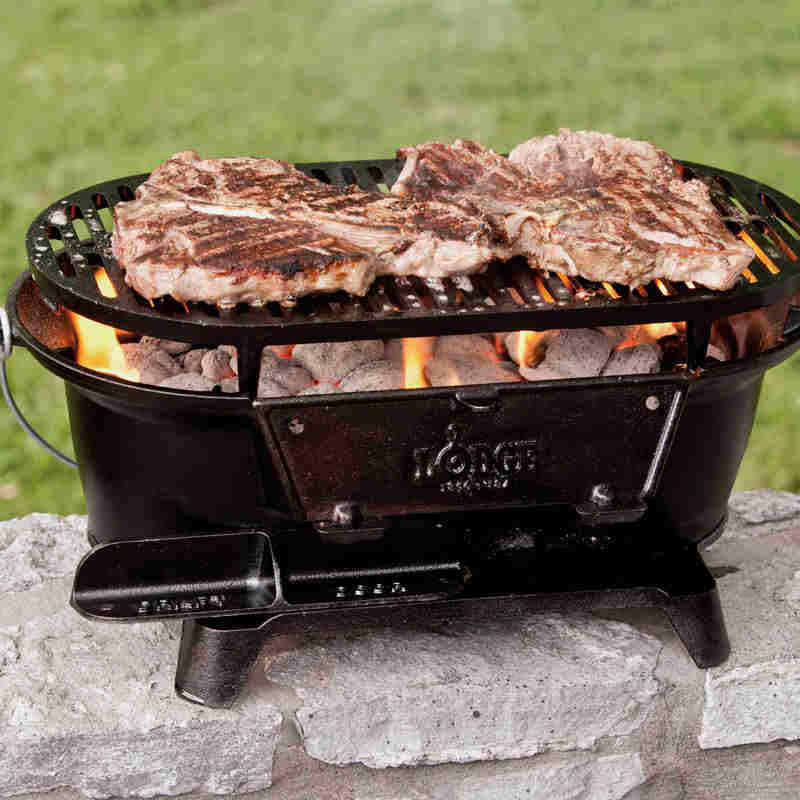 户外架烤肉盘碳烧烤炉 火庭院烧烤架 家用阳台烤铸铁别墅木炭加厚(图1)