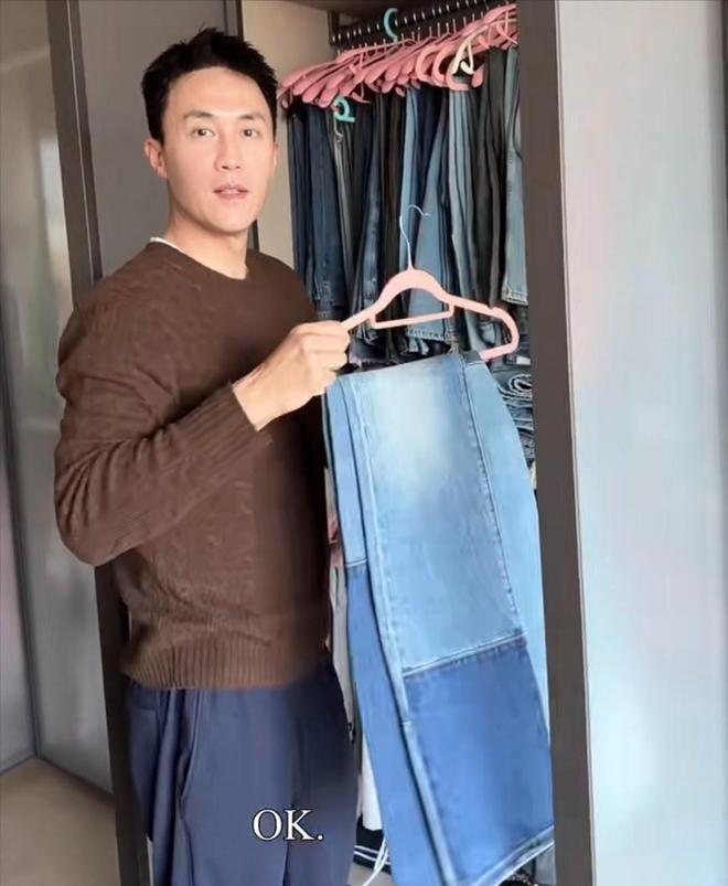 杜淳给王灿选衣服穿衣柜几十条牛仔裤帽子首饰一堆太能买了(图8)